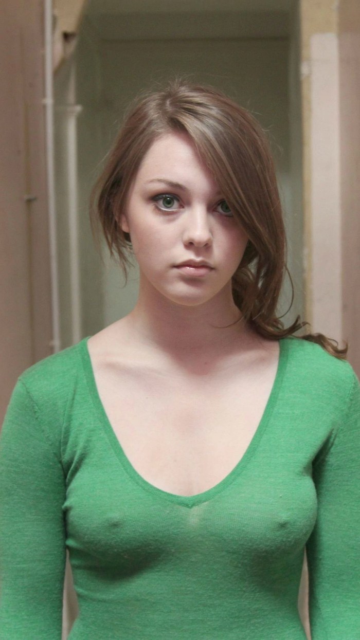 Sports girls with short haircut