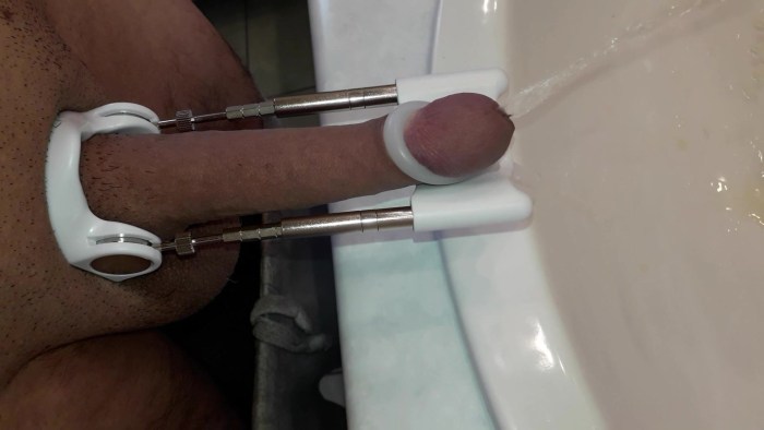 Double penetration with a toy