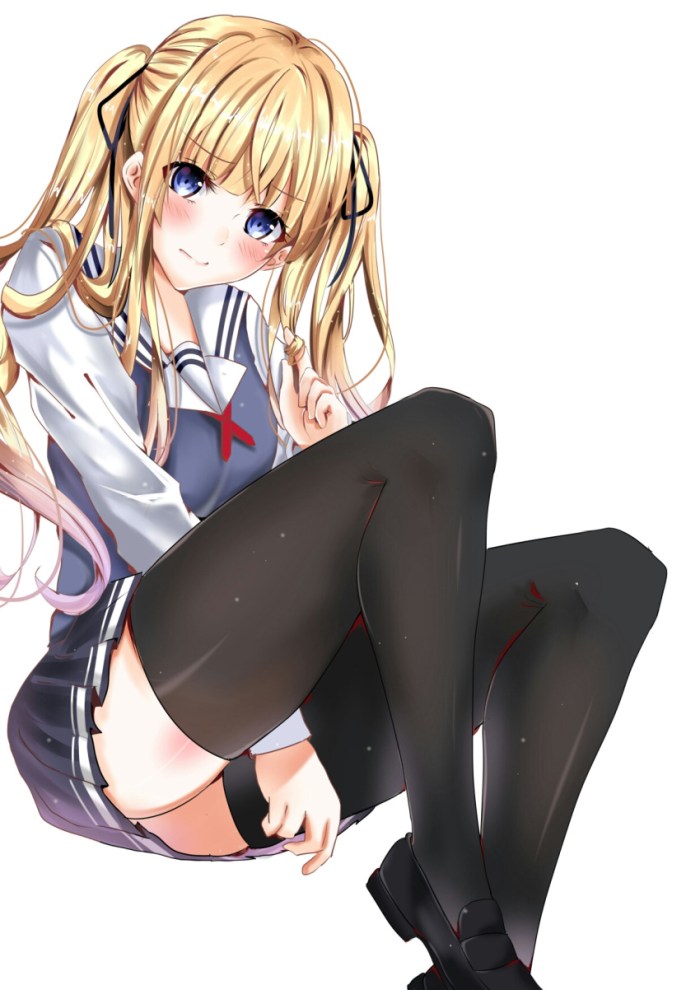 Butina in the skirt show completely