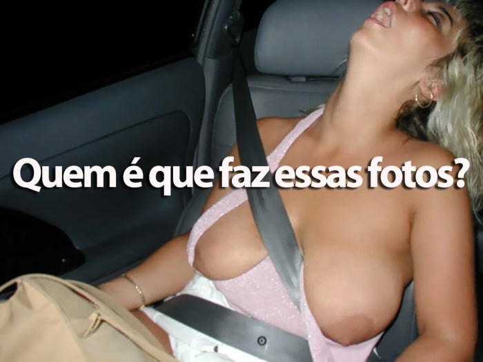 Public fuck in the car