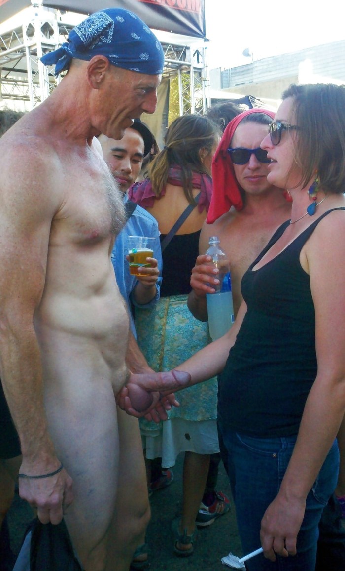 Naked guys dressed girls