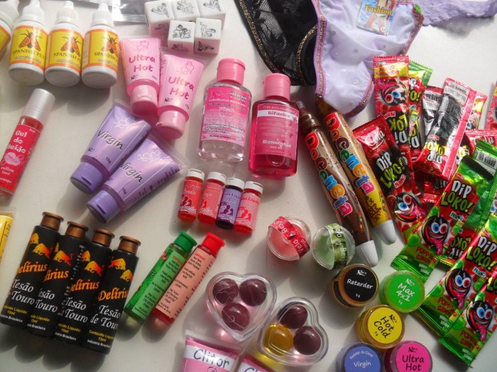 Trying on the store of intimate goods