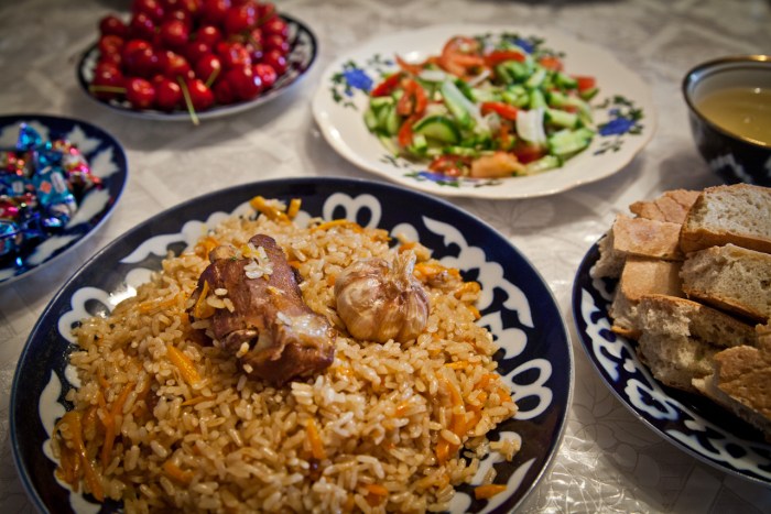 Uzbek pilaf Andijan