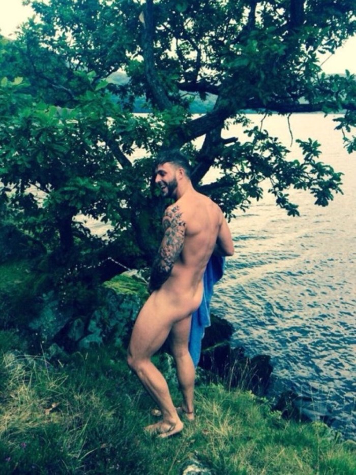 Naked in Forest with Guys