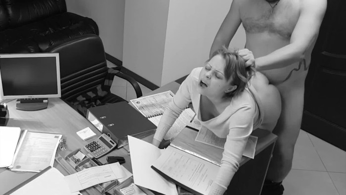 Secretary Squirt in the office