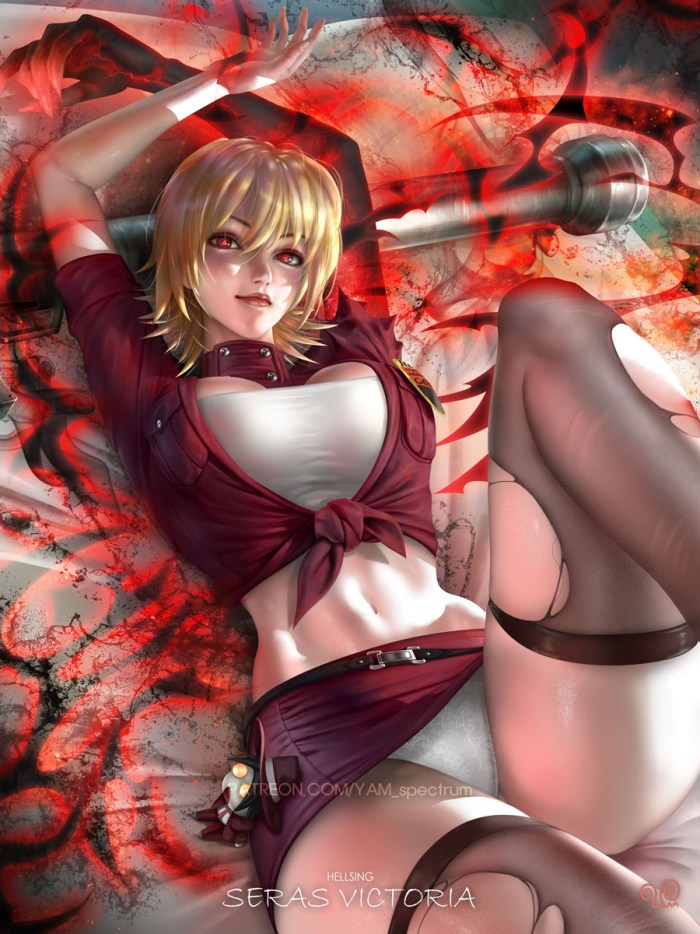 Victoria Seras Hellsing 18