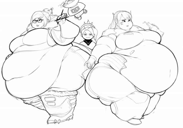 Pictures of fat anime girls