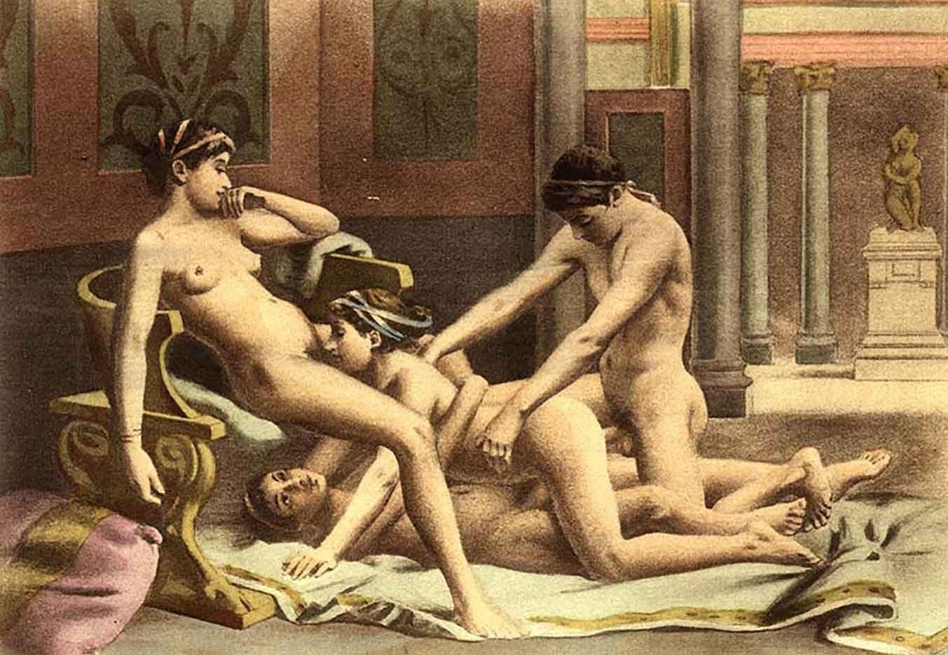 Ancient Erotic Art Orgy - Porn in Ancient Times (84 photos) - sex eporner pics