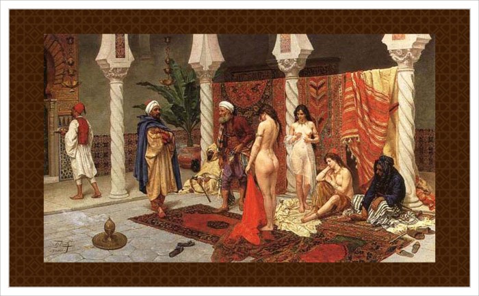 Naked slaves in ancient Rome