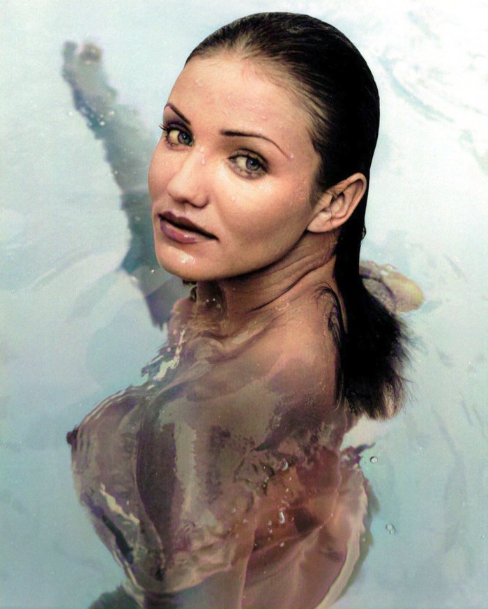 Cameron Diaz Naked in the film 2014