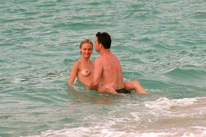 Cameron Diaz Naked chest