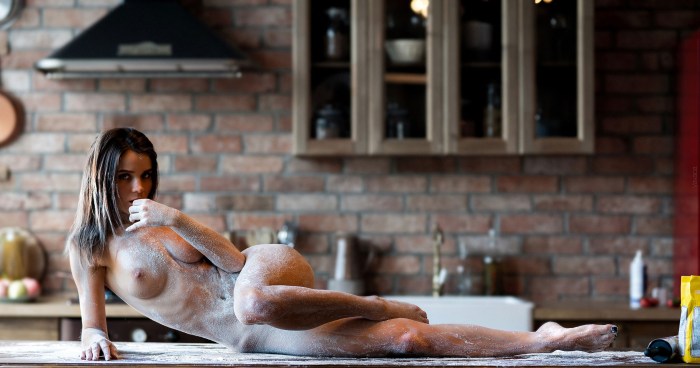 Beautiful brunettes cum in mouth