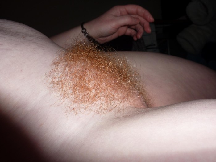 Beautiful unshaven pussies