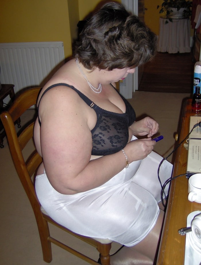 Mature in panties and tights