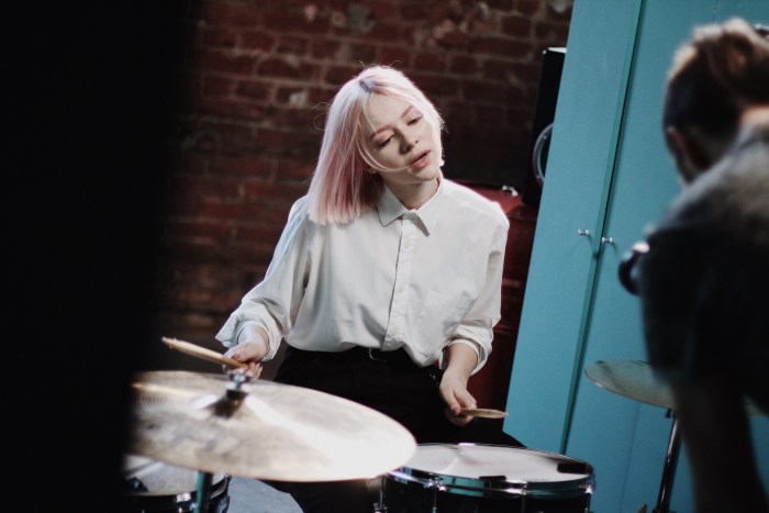 Drummer of the KIS group