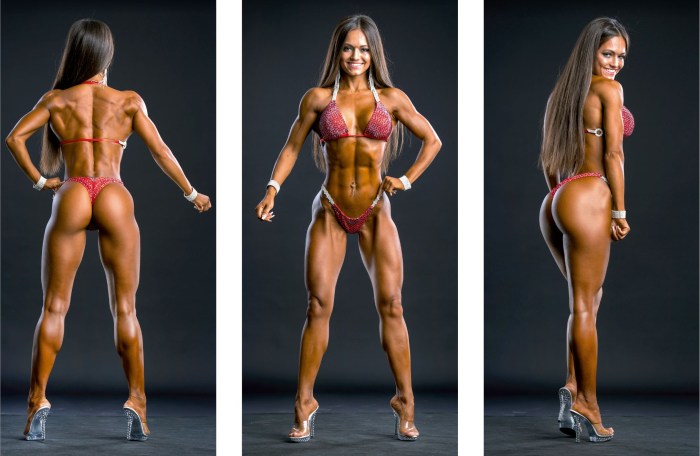 Fitness bikinist Yana Kuznetsova