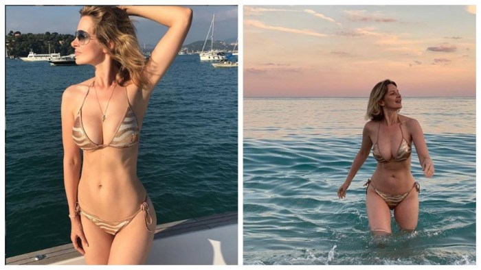 Alexandra Florinskaya in a swimsuit