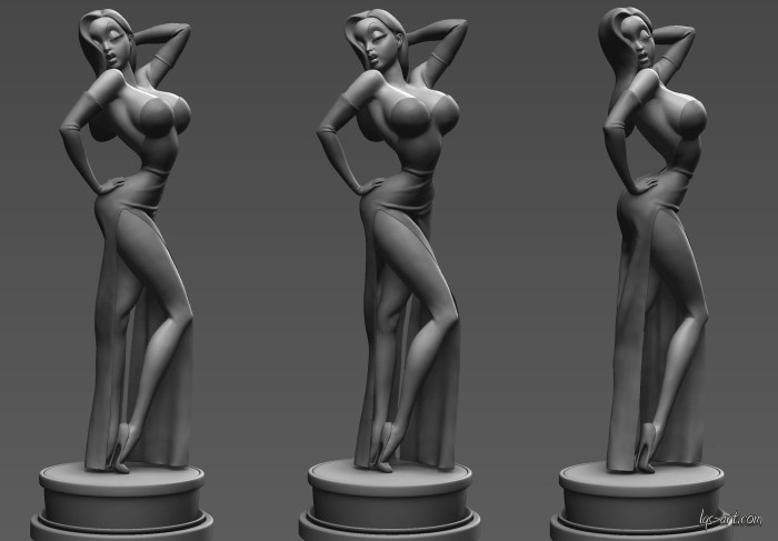 Jessica Rabbit 3D
