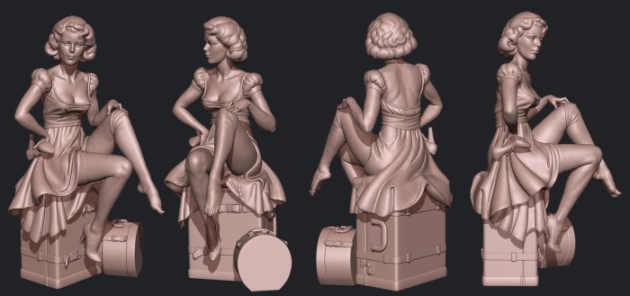 Sculpture 3D Zbrush