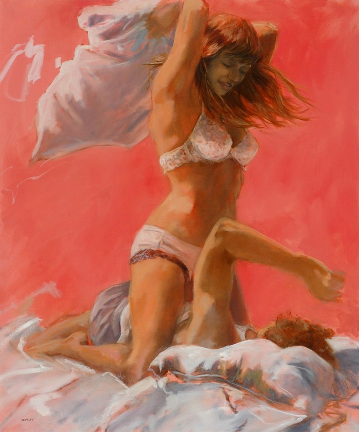 Modern erotic painting