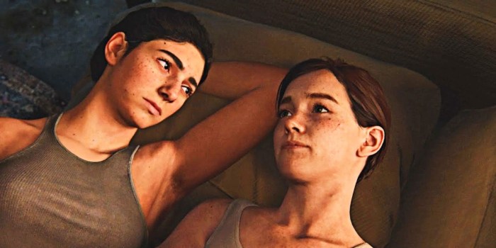 The Last of US 2 Ellie and Dina