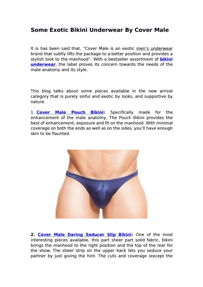 Men in women's linen