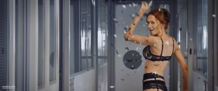 Alexandra Bulychev in underwear