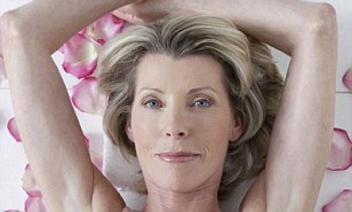 Healthy uterus and ovaries