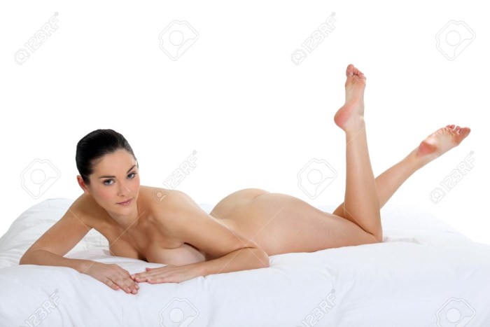 Beautiful naked pairs in bed
