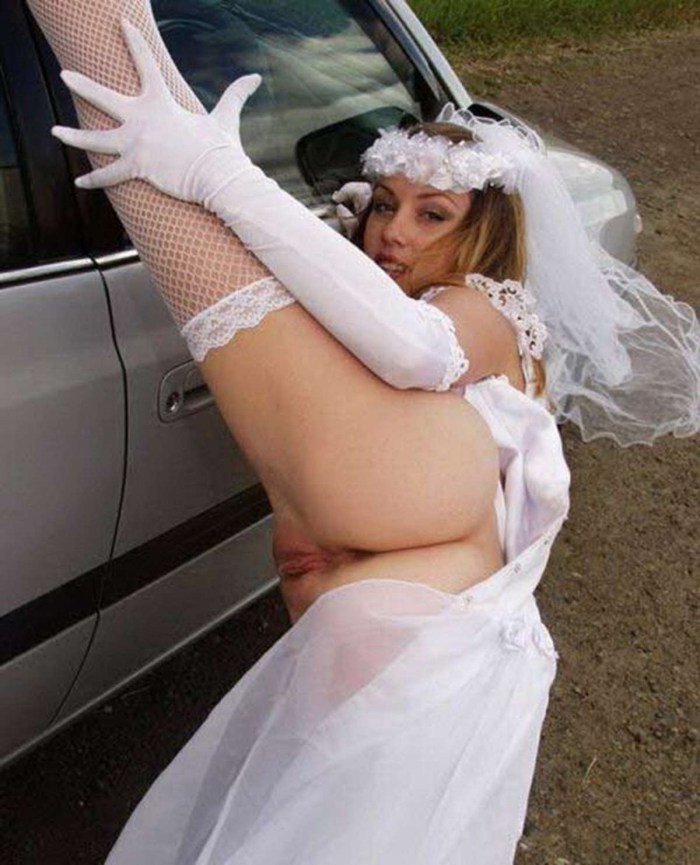 Brides in wedding dresses XXX
