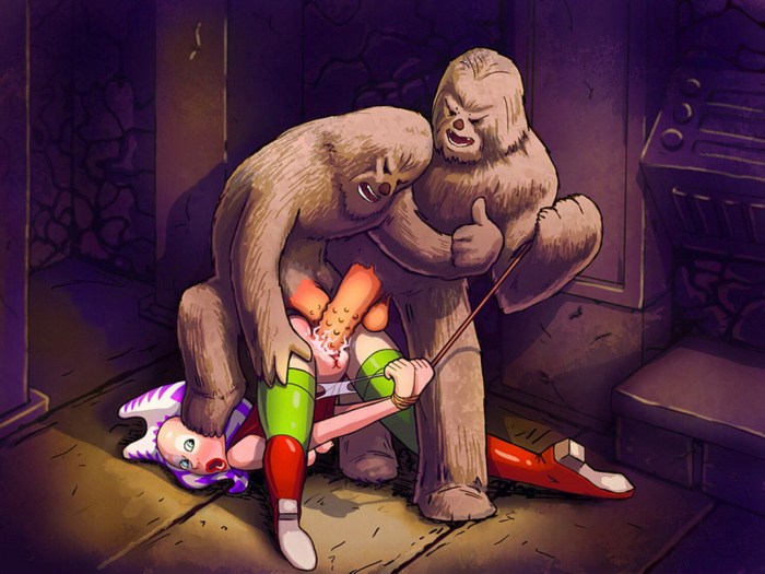 Hentai Furri Wolf and man