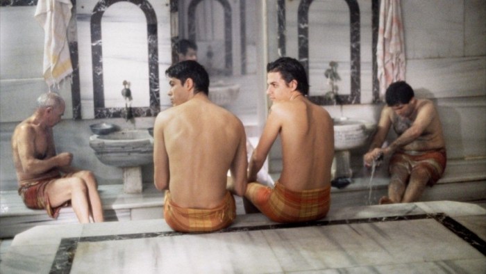 Mehmet Gunsyur in the film Turkish bathhouse