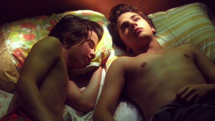 Films about the love of teenagers +18