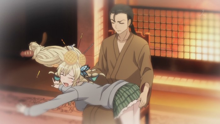Anime punishment of girls