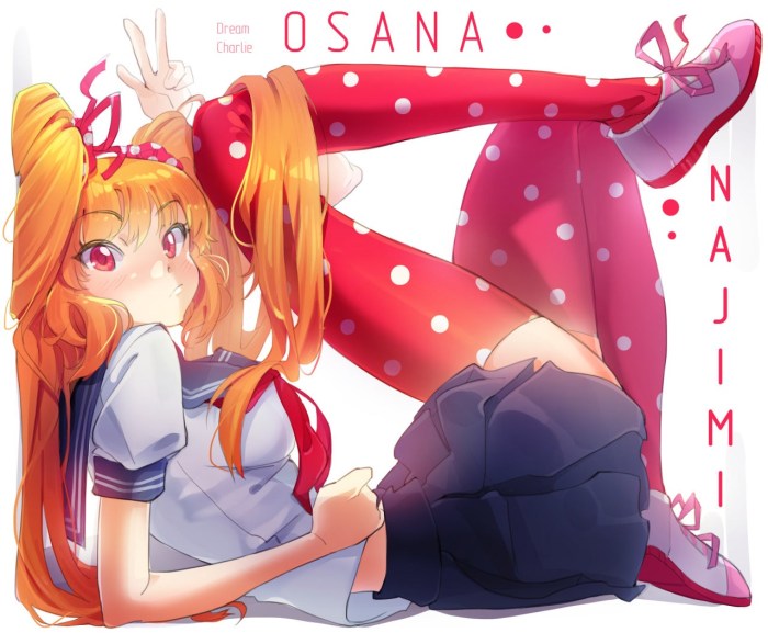 Osana Najimi and Raybaru Fumetsu Art