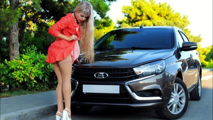 Lada Vesta St. Cross and Girls