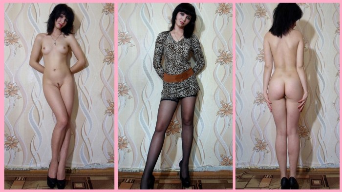 Adult women without clothes