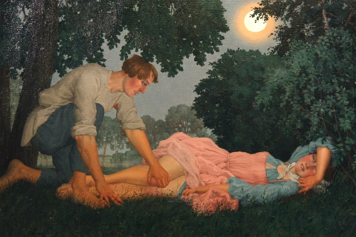 Konstantin Somov Russian pastoral