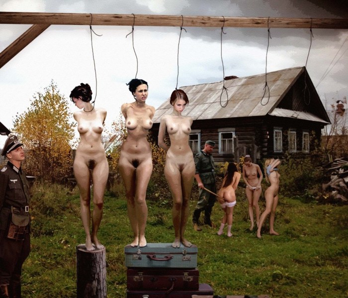 Women in the Israeli army naked
