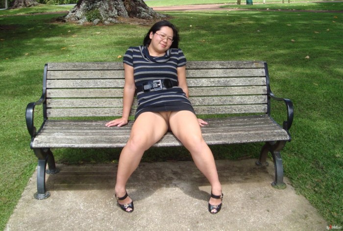 Old women without panties