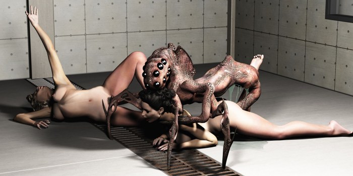 Fuck women with alien creatures