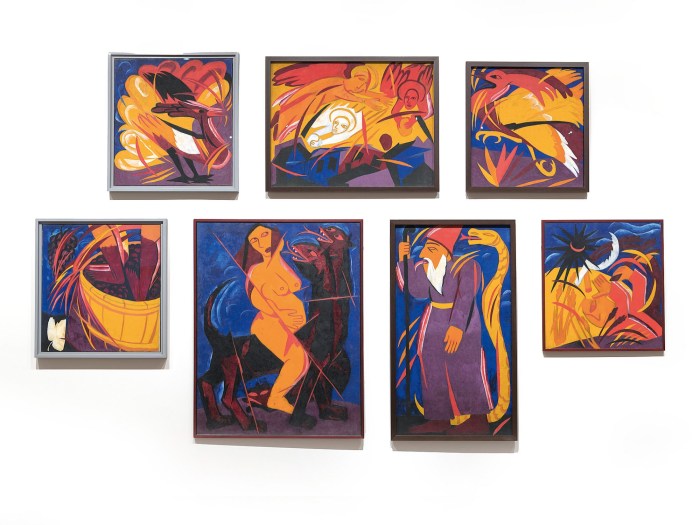 Natalia Goncharova an abstractist
