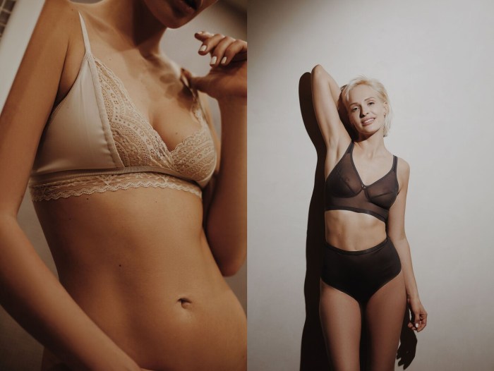 Elena Perminova in underwear