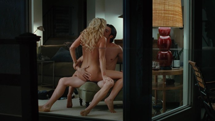 Naked girls walk around the city