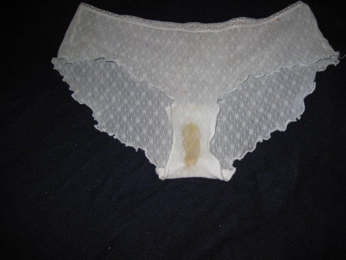 Women's children's panties dirty