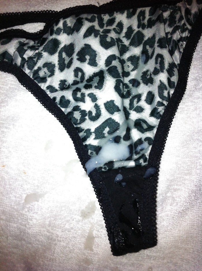Women's panties worn