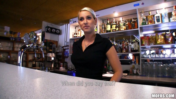 Barmen in pubs breasts