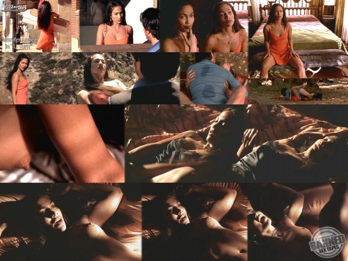 Naked Jennifer Lopez movie