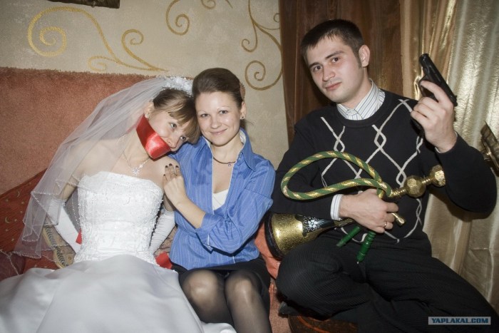The bride in handcuffs