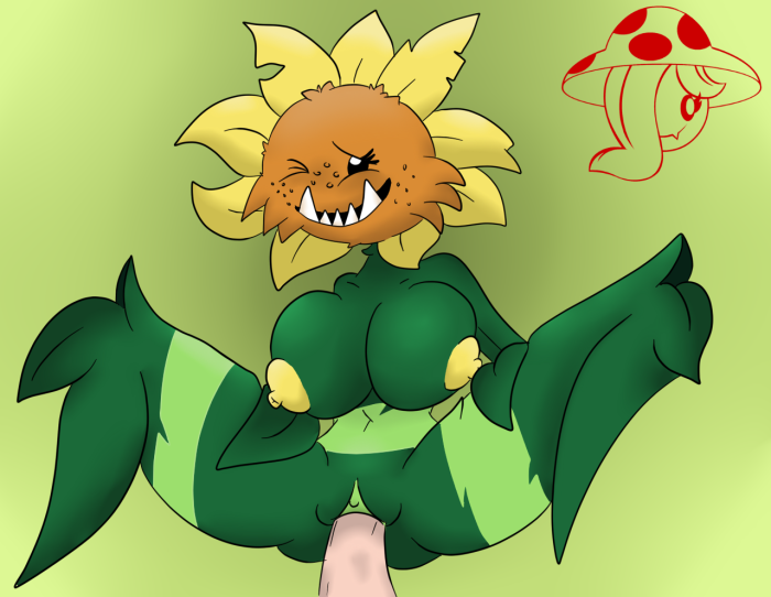 Plants against zombie Rule 34